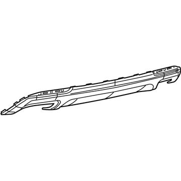 Mopar 68235679AB Lower Trim Panel, Rear