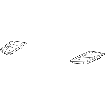 Mopar 68293748AF Air Vent, Front Passenger Side