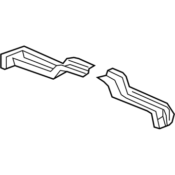 Mopar 55372357AC Floor Reinforcement, Front