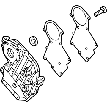 Jeep 68504223AA Upper Timing Cover
