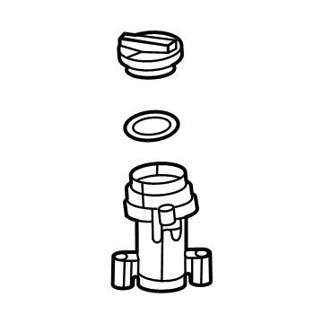Jeep 68504396AA Oil Filler Tube