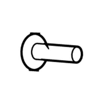 Mopar 6509202AA Belt Weatherstrip Screw, Front Outer