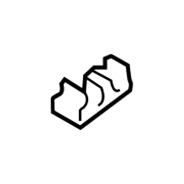 Jeep 68143484AC Drain Tube Clip