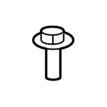 Jeep 6106052AA Bolt - Hexagon Flange Head