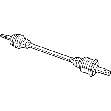 Dodge 68277002AB Axle Assembly