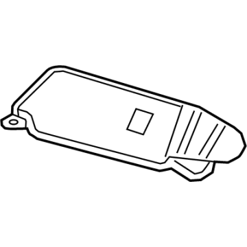 2017 Chrysler 300 Sun Visor - 5PJ81DX9AC