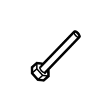 Dodge 6507098AA Track Bar Rear Bolt