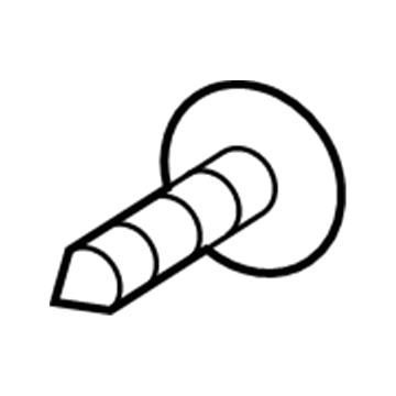 Mopar 6106219AA Bumper Cover Screw
