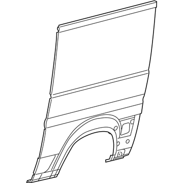 Ram 68172639AA Rear Outer Panel