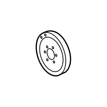 Dodge 5038473AA Crankshaft Damper