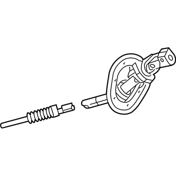 Mopar 5165725AB Intermediate Shaft, Upper