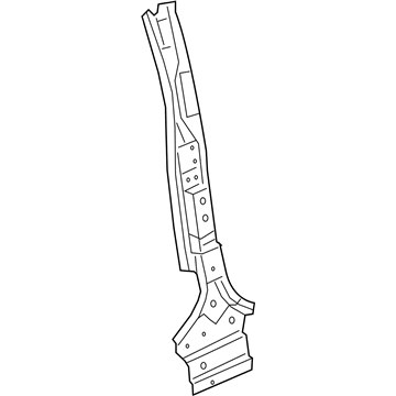 Jeep 68302790AG Inner Center Pillar