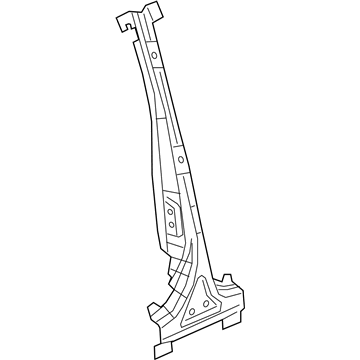 Jeep 68506620AA Center Pillar Reinforcement
