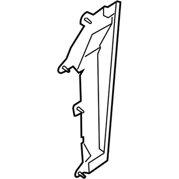 Mopar 68020681AA Side Seal, Driver Side