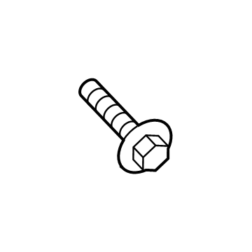 Jeep 6512389AA Idler Pulley Bolt