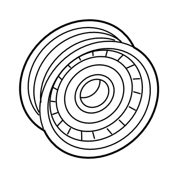 Jeep 68382306AA Idler Pulley