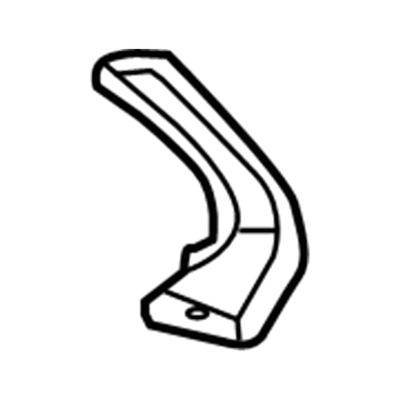 Jeep 68455980AA Radiator Bracket
