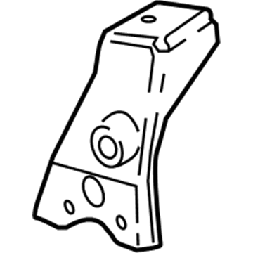 Mopar 68291676AA Tow Hook Bracket, Passenger Side