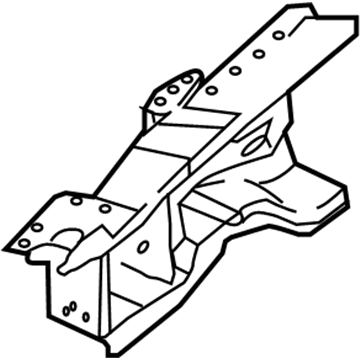 Mopar 68242522AC Upper Rail Assembly, Front Passenger Side