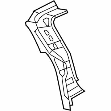 Mopar 68251666AB Inner Pillar, Passenger Side