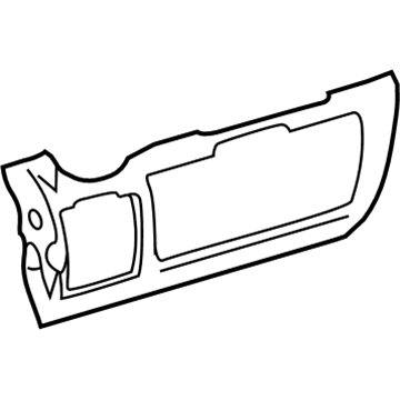 Mopar SC962FLAF Instrument Panel, Taupe