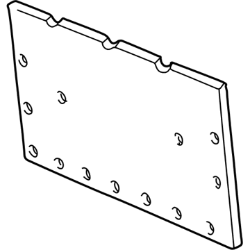 Mopar 5FZ75RK5AB Side Panel, Lower Driver Side
