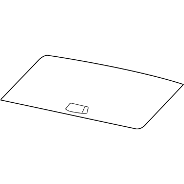 Mopar 5093945AA Sunroof Glass