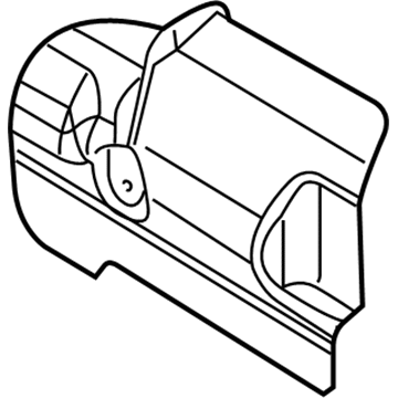 Mopar 68231837AB Heat Shield, Front