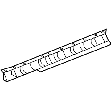 Mopar 5278713AA Heat Shield, Center