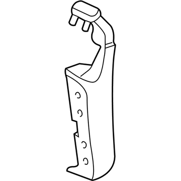 Mopar 4882724 Welt, Front Passenger Side