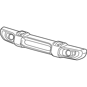 Jeep 6BU41RXFAC Bumper Cover