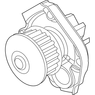 2015 Jeep Renegade Water Pump - 4892713AA