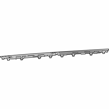 Jeep 7FS94TX7AB Defroster Grille