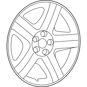 Dodge ZY74ZDJAC Wheel Cover