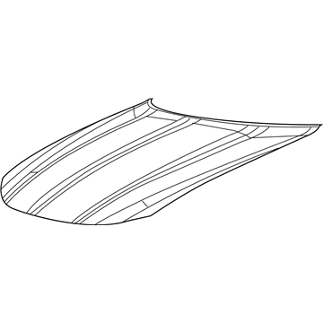 2022 Dodge Charger Hood - 68265445AB