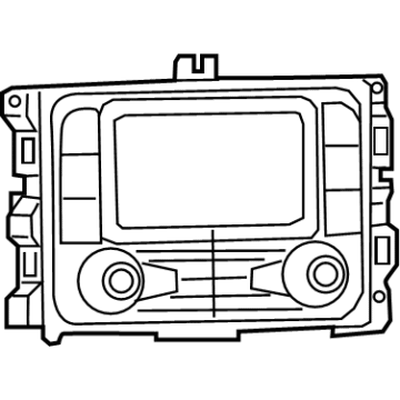 Ram 68428563AD Center Display Assy