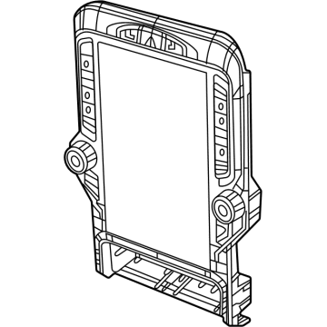 Ram 68370849AC Center Display Assy