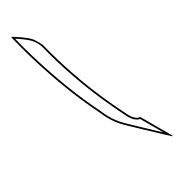 Mopar 5113075AA Front Molding