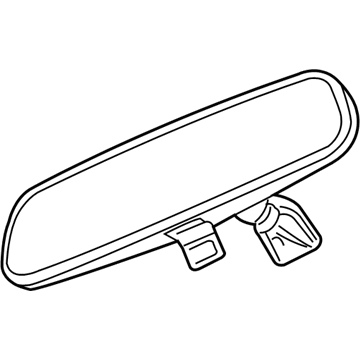 2017 Dodge Challenger Car Mirror - 68324968AA