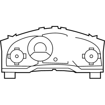 Ram C/V Instrument Cluster - 5091637AA
