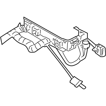 Mopar 4692227AA Distribution Box, Center
