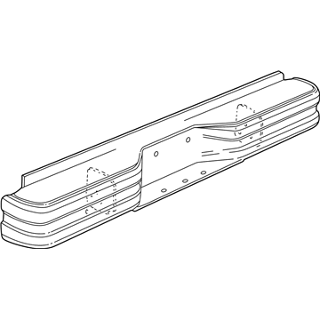 Dodge Ram Wagon Bumper - 55076393