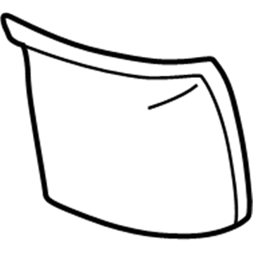 Mopar 5FA72WL5AD Upper Trim, Taupe, Passenger Side