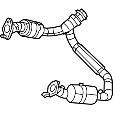 Ram Catalytic Converter - 68143638AD
