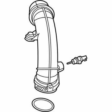 Jeep 68490038AA Upper Hose