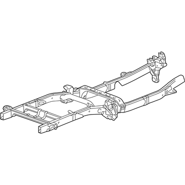 Mopar 5083069AA Rear Frame