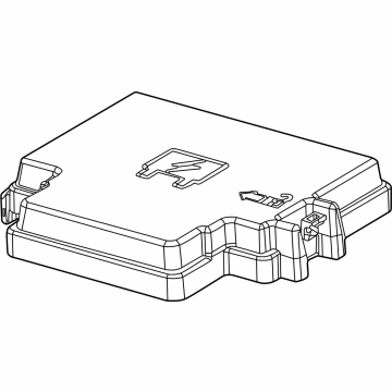 Mopar 68503700AA Upper Cover, Rear Center