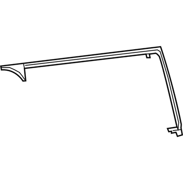 Jeep 68371769AA Side Glass Upper Seal