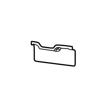 Mopar 68460959AA Mount Panel Cover Plate, Front Upper