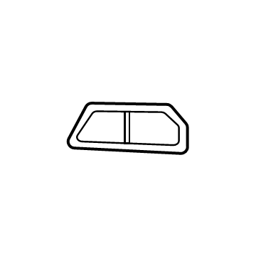 Mopar 6YX48DX8AA Lower Grille Cover Plate